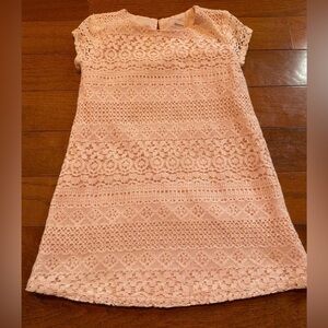 Sonoma Pink Lace Kids Dress Size 4